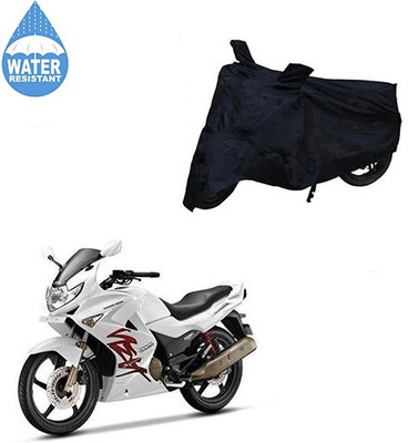 SRENTERPRISES Two Wheeler Cover for Hero(Karizma, Black)