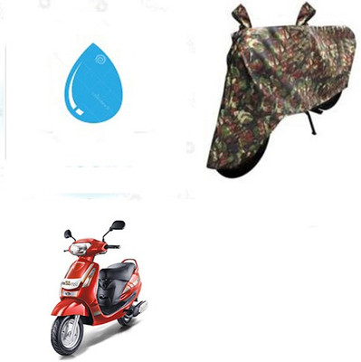 Atulit enterprises Waterproof Two Wheeler Cover for Mahindra(Duro DZ, Multicolor)