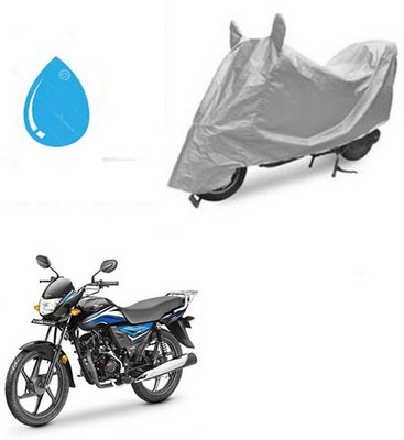 RPSENTTERPR Waterproof Two Wheeler Cover for Honda(Dream Neo, Silver)