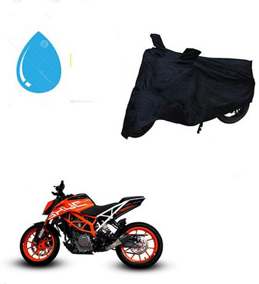 HYBRIDS COLLECTION Waterproof Two Wheeler Cover for KTM(Duke 390, Black)