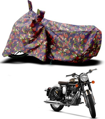 APNEK Waterproof Two Wheeler Cover for Royal Enfield(Classic 500, Multicolor)