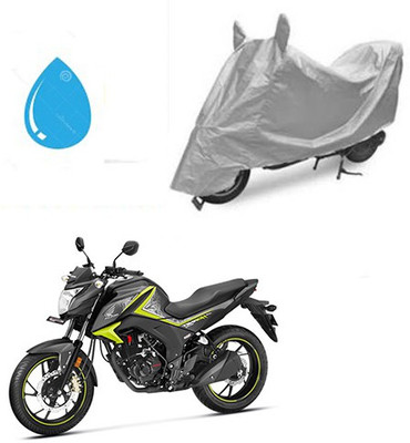 Atulit enterprises Waterproof Two Wheeler Cover for Honda(CB Hornet 160, Silver)