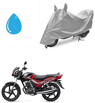 HYBRIDS COLLECTION Waterproof Two Wheeler Cover for TVS(Star City, Silver)