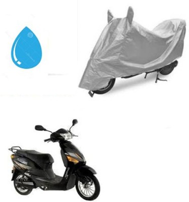 THE REAL ARV Waterproof Two Wheeler Cover for Hero(Electric Zippy, Silver)