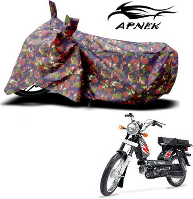 APNEK Waterproof Two Wheeler Cover for TVS(Heavy Duty Super XL, Multicolor)