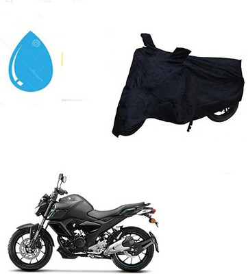 HYBRIDS COLLECTION Waterproof Two Wheeler Cover for Yamaha(FZ, Black)