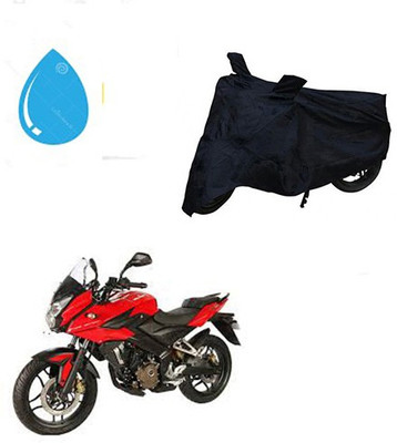 Amozkart Waterproof Two Wheeler Cover for Bajaj(Pulsar AS 150, Black)
