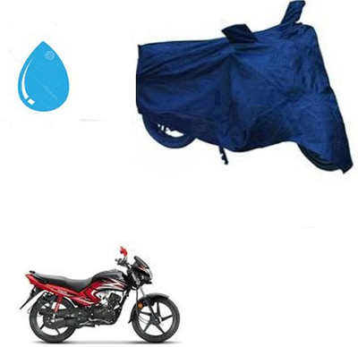 RPSENTTERPR Waterproof Two Wheeler Cover for Honda(Dream Yuga, Blue)