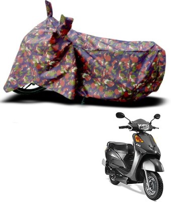 DeepShakshi AUTOMOTIVE Two Wheeler Cover for Indus(Yo EXL, Multicolor)