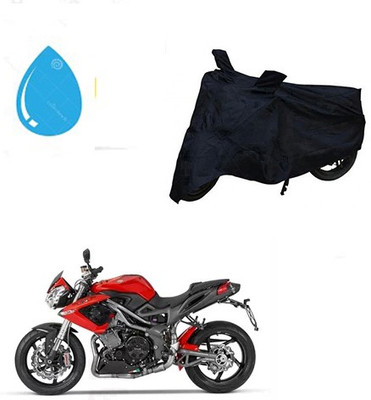 HYBRIDS COLLECTION Waterproof Two Wheeler Cover for DSK Benelli(TNT R, Black)