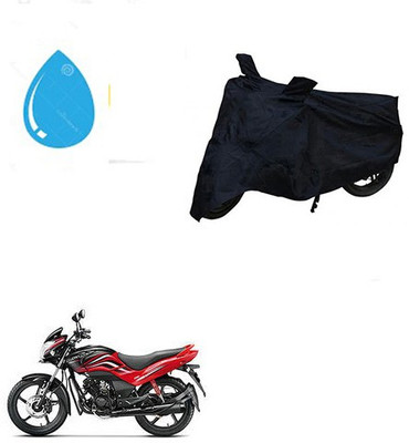 SRENTERPRISES Two Wheeler Cover for Honda(Passion Xpro, Black)