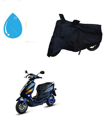 Amozkart Waterproof Two Wheeler Cover for Hero(Electric Cruz, Black)