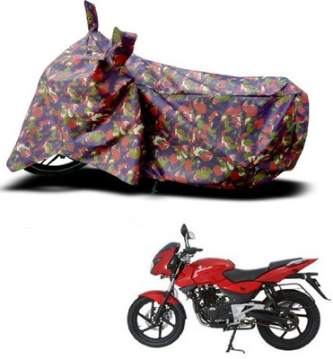 APNEK Waterproof Two Wheeler Cover for Bajaj(Pulsar 200 NS DTS-i, Multicolor)