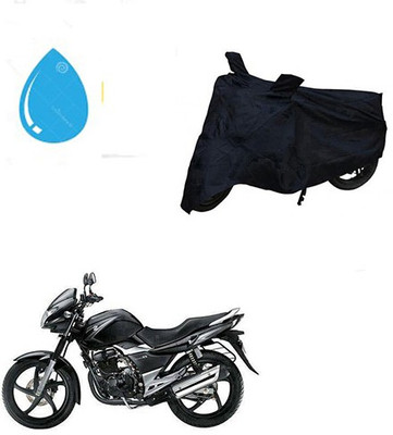 HYBRIDS COLLECTION Waterproof Two Wheeler Cover for Suzuki(GS, Black)