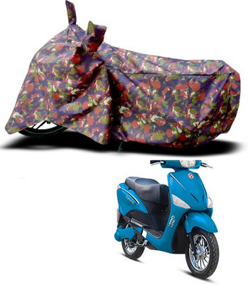 APNEK Waterproof Two Wheeler Cover for Hero(Electric Optima, Multicolor)