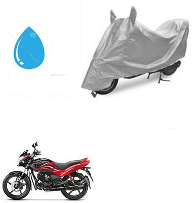 Atulit enterprises Waterproof Two Wheeler Cover for Honda(Passion Xpro, Silver)