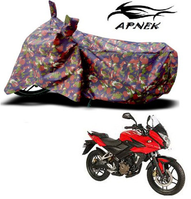 APNEK Waterproof Two Wheeler Cover for Bajaj(Pulsar AS 150, Multicolor)