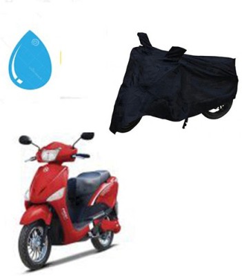 Atulit enterprises Waterproof Two Wheeler Cover for Hero(E Scoot, Black)