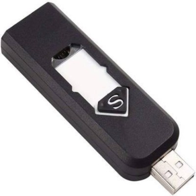 Black Camel Pen Drive Design Lighter USB Lighter Black Pack of Pack of 1 Pen-Drive Design Lighter_Black Cigarette Lighter(Black)