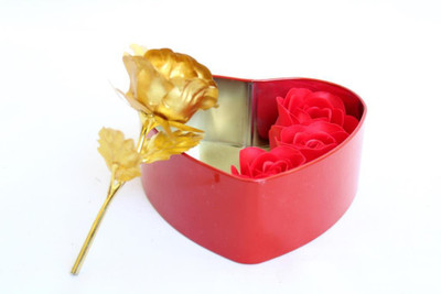 SHRISHA CREATION Artificial Flower Gift Set