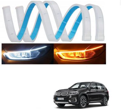 AuTO ADDiCT Ext-LED-DRL-201 Headlight Car LED for BMW (12 V, 18 W)(X5, Pack of 2)