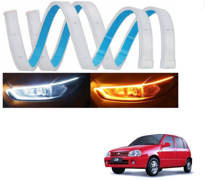 AuTO ADDiCT Ext-LED-DRL-86 Headlight Car LED for Maruti Suzuki (12 V, 18 W)(Zen, Pack of 2)