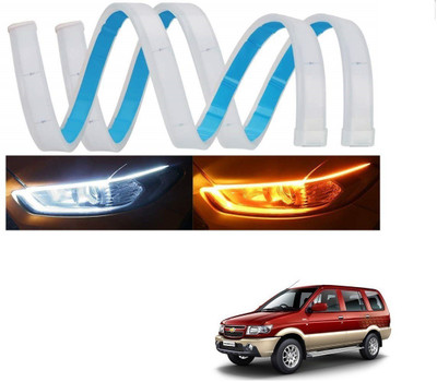 AuTO ADDiCT Ext-LED-DRL-188 Headlight Car LED for Chevrolet (12 V, 18 W)(Tavera, Pack of 2)