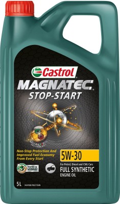 Castrol Magnatec STOP-START 5W-30 API SN Full Synthetic Full-Synthetic Engine Oil(5 L, Pack of 1)