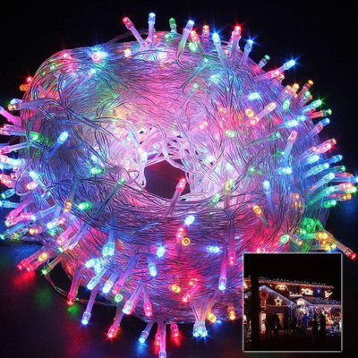 FIVON 85 LEDs 25.02 m Multicolor Color Changing Bulb Rice Lights(Pack of 1)