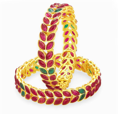 Sukkhi Alloy Gold-plated Bangle Set(Pack of 2)