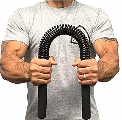 Fitness Scout Power Twister Bar | Upper Body Strength Training Workout for Arm Builder 20Kg Hand Grip/Fitness Grip