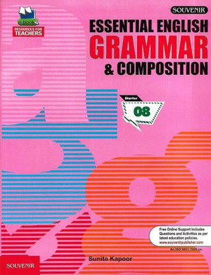 SOUVENIR ESSENTIAL ENGLISH GRAMMAR & COMPOSITION CLASS 8(English, Paperback, SUNITA KAPOOR)