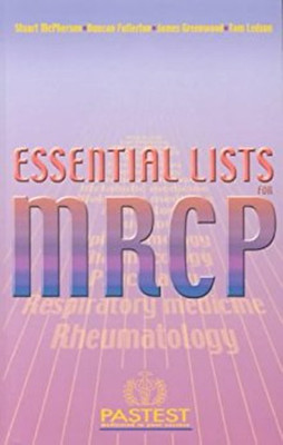 Essential Lists for MRCP(English, Paperback, McPherson Stuart)