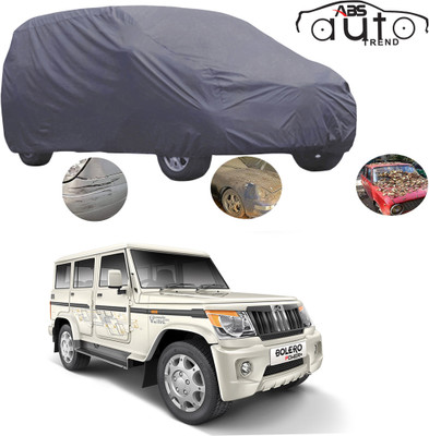 ABS AUTO TREND Car Cover For Mahindra Bolero(Grey)