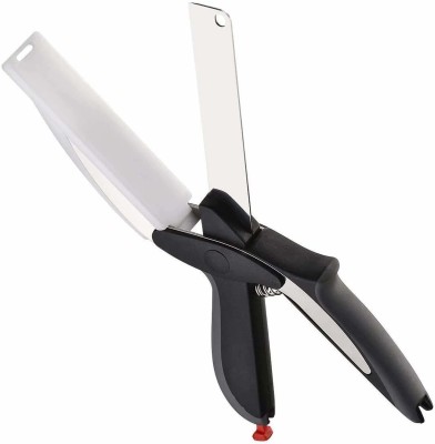 Amaxone 2-in-1 Steel Smart Clever Cutter Kitchen Knife Food Chopper Vegetable & Fruit Chopper(1 Clever Cutter)