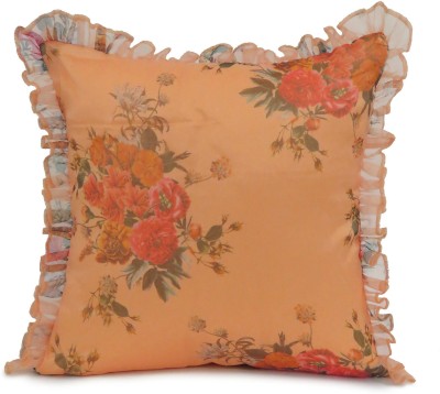 Oussum Satin Cushions Cover(Pack of 5, 50.8 cm*50.8 cm, Orange)