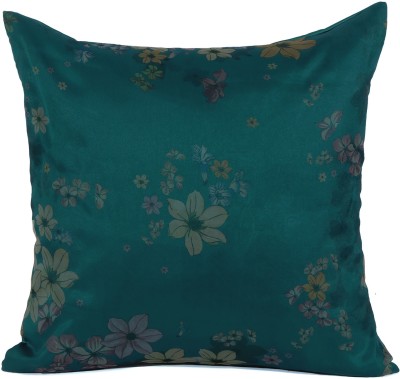 Oussum Floral Cushions Cover(Pack of 2, 45.72 cm*45.72 cm, Green)