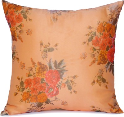 Oussum Satin Cushions Cover(Pack of 2, 50.8 cm*50.8 cm, Orange)