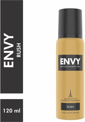 Envy Rush Deodorant Spray  -  For Men(120 ml)