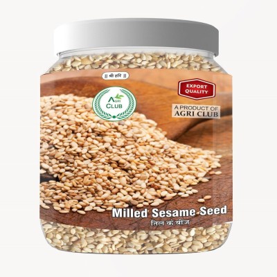 AGRI CLUB Natural Sesame Seed 500gm/17.63oz Sesame Seeds(500 g)