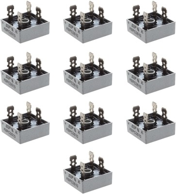 geeta enterprises (Pack of 10) KBPC3510 1KV 35A Single Phase Bridge Rectifier Diode Electronic Components Electronic Hobby Kit Electronic Components Electronic Hobby Kit