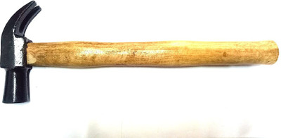Lovely Claw Hammer Wooden Handle 300 gms, Pack of 1 Pc. Curved Claw Hammer(0.5 kg)