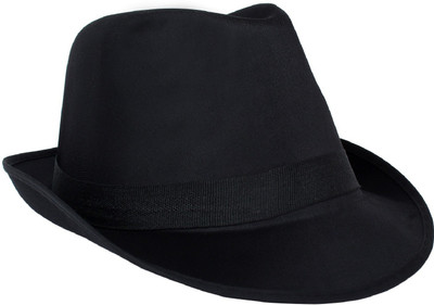 ZACHARIAS Fedora Hat(Black, Pack of 1)