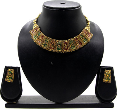 VIVA VIRAL Alloy Gold-plated Multicolor Jewellery Set(Pack of 1)