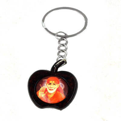 AFH Lord Sai Baba Double Sided Design Decorative Key Chain for Gifiting Key Chain