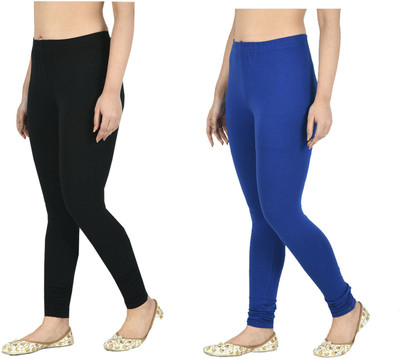 Indistar Churidar  Western Wear Legging(Multicolor, Solid)
