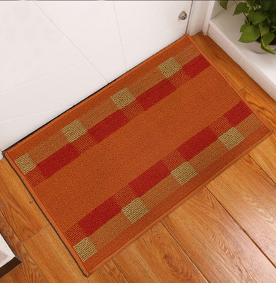 STATUS PP (Polypropylene) Door Mat(Orange, Medium)