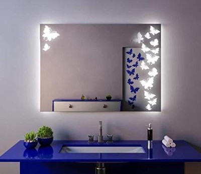 ARANAUT Wall Mount Buterfly Led Mirror 18x24 Lighted Mirror(Rectangle)