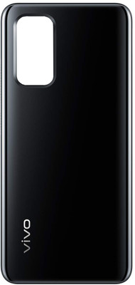 Unique4Ever Vivo V19 ( Glass ) Back Panel(Black)
