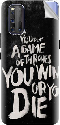 tiddler vivo iQOO3 5G Mobile Skin(Black)